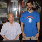 Grandmaster Zhang Guan De, shifu P.Derventis